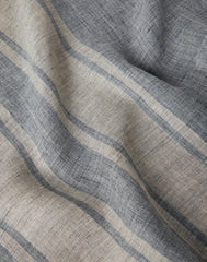 Brunello Cucinelli Bicolor Linen Scarf