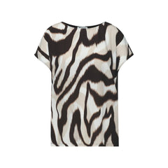 Street One Brown Viscose T-Shirt