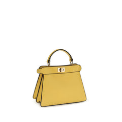 Fendi Bicolor Kalfslederen Bos Taurus Handtas