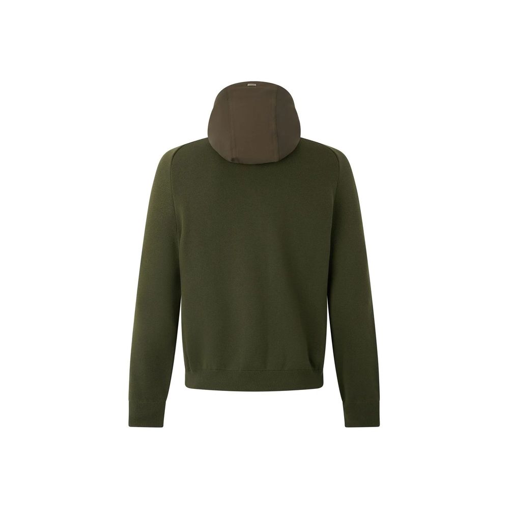 Herno Bicolor Cotton Shell Jacket