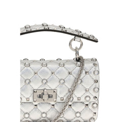 Valentino Garavani Silver Lamb Ovis Aries Aries Handbag