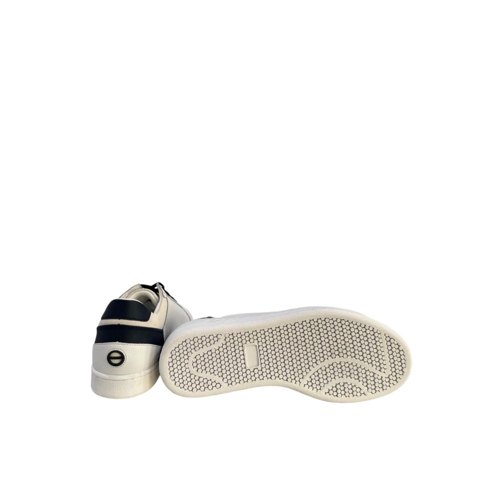 Borbonese Witte Leren Heren Sneaker