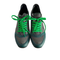 Borbonese Green Rubber Men Sneaker