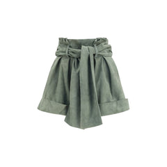 Balmain Bicolor Lamb Ovis Aries Aries Bermuda Shorts
