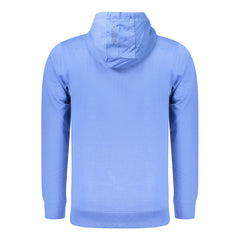 Coveri Moving Blue Cotton Men's Sweatshirt