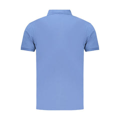 Coveri Moving Blue Cotton Men's Polo Shirt
