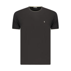 Coveri Moving Black Cotton Men's T-Shirt