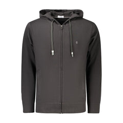 Coveri Moving Black Cotton Sweatshirt