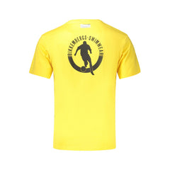 Bikkembergs Yellow Cotton Men's T-Shirt