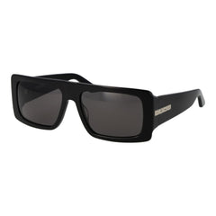 GCDS Black Acetate Sunglasses