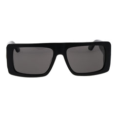 GCDS Black Acetate Sunglasses