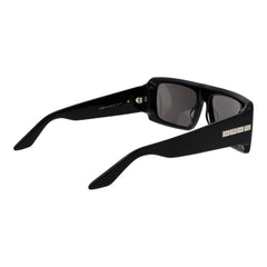 GCDS Black Acetate Sunglasses