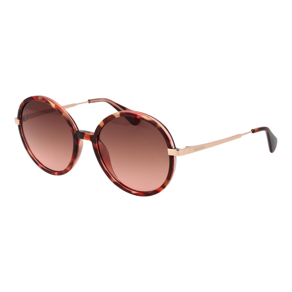 Max & Co Bruine Plastic Zonnebril