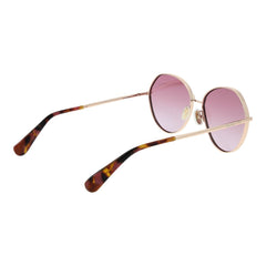 Max Mara Roségouden Metalen Zonnebril