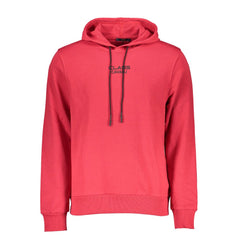 Cavalli Class Rosso Katoenen Heren Sweatshirt