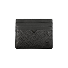 Tommy Hilfiger Zwarte Leren Heren Portemonnee
