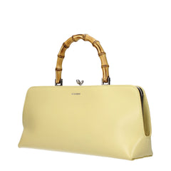 Jil Sander Yellow Leather Handbag
