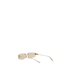 Balenciaga Beige Metalen Zonnebril