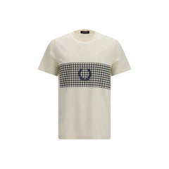 Fred Perry Beige Katoenen T-shirt