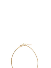 Saint Laurent Gold Brass Necklace