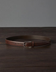 Brunello Cucinelli Brown Leather Regular Belt