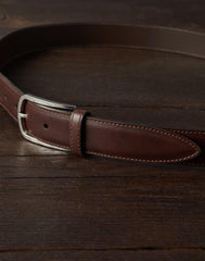 Brunello Cucinelli Brown Leather Regular Belt