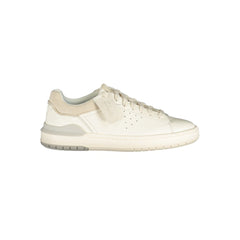 Clarks Witte Leren Herensneaker