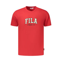 Fila Rosso Cotton Mens Tshirt