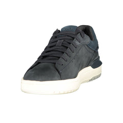 Clarks blauwe polyester herensneaker