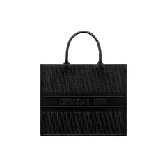 Dior Black Calfskin Tote Bag