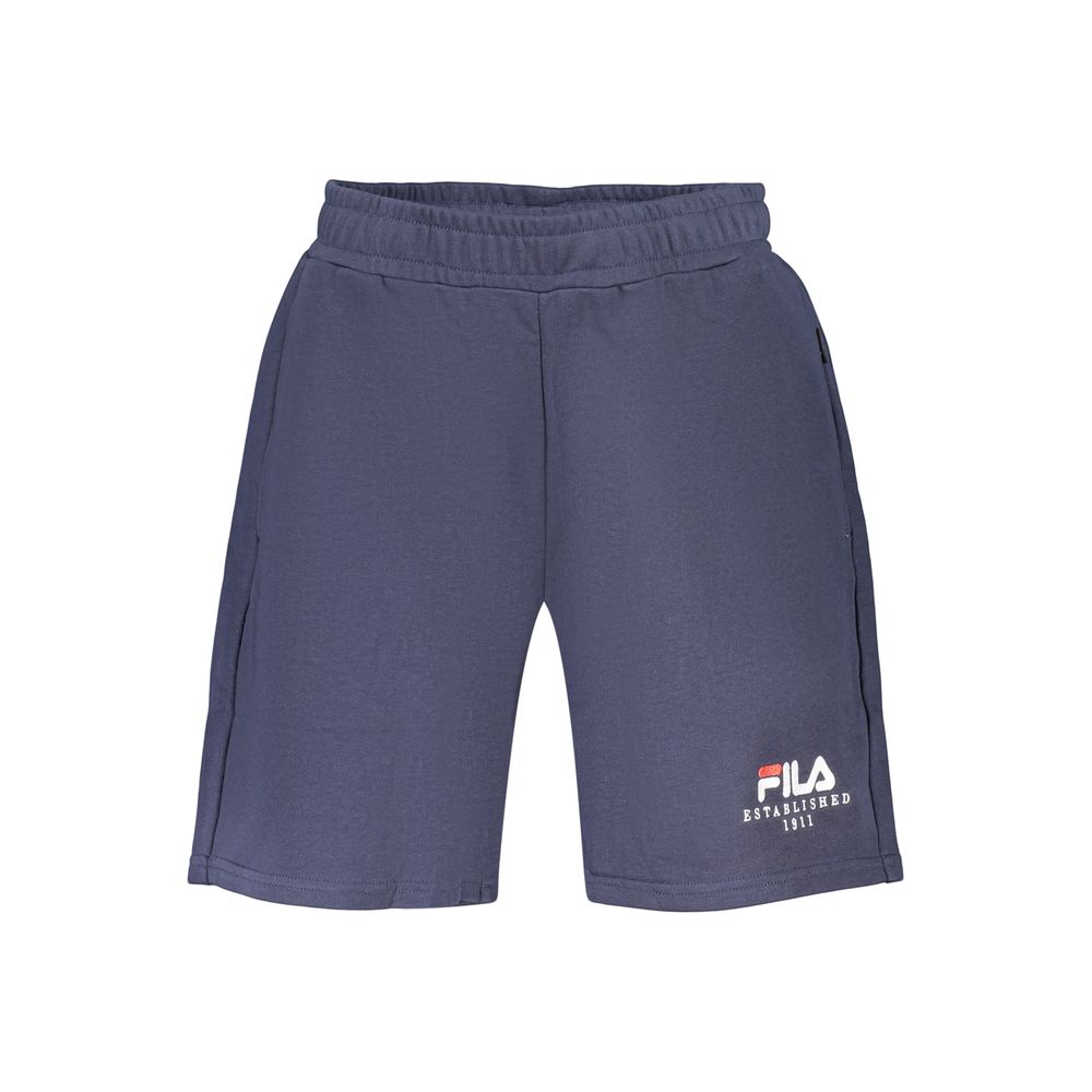 Fila blauwe katoenen herenbroek