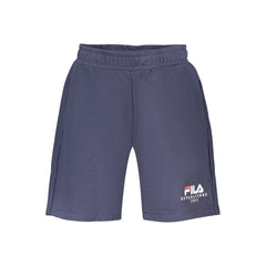 Fila blauwe katoenen herenbroek