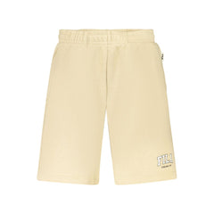 Fila Beige Katoenen Herenshort
