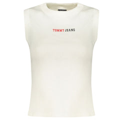 Tommy Hilfiger White Cotton Women's Tank