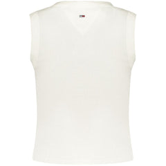 Tommy Hilfiger White Cotton Women's Tank