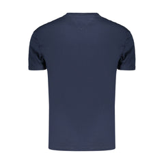 Tommy Hilfiger Blue Cotton Men's T-Shirt