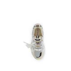 Off-White Multicolor Polyethylene Athletic Sneakers