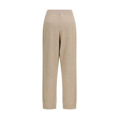 Brunello Cucinelli Beige Cashmere Casual Pants