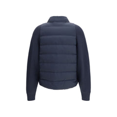 Brunello Cucinelli Blue Polyester Jacket