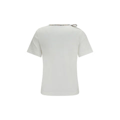 Burberry White Cotton T-Shirt