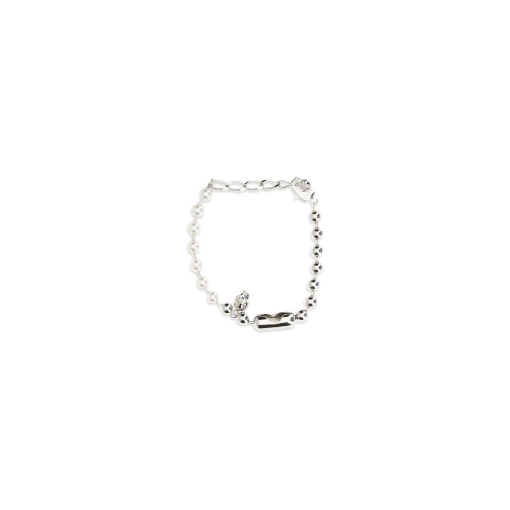 Alexander McQueen Wit Messing Armband