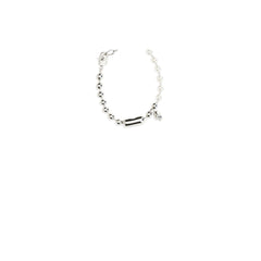 Alexander McQueen Wit Messing Armband