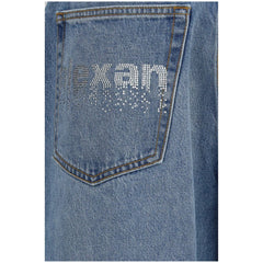 Alexander Wang Blue Cotton Jeans Denim