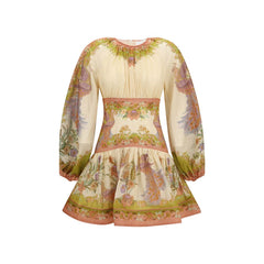 Zimmermann veelkleurige katoenen casual jurk