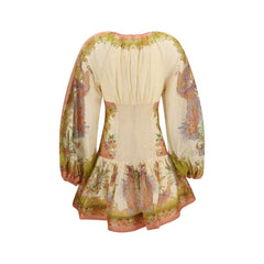 Zimmermann veelkleurige katoenen casual jurk
