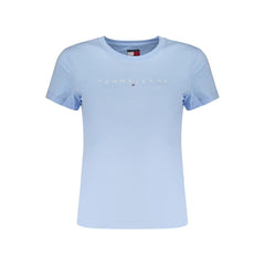 Tommy Hilfiger Azzurro Cotton Women's T-Shirt