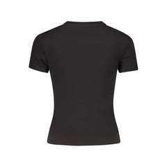 Tommy Hilfiger Black Cotton Women's T-Shirt