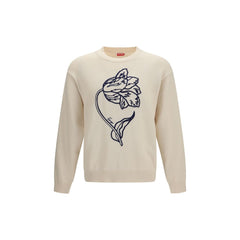 Kenzo Beige Katoenen Sweatshirt