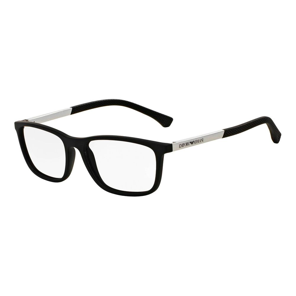 Emporio Armani Black Injected Glasses (Frames)