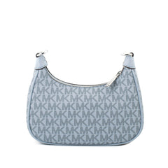 Michael Kors Blue Canvas Shoulder Bag